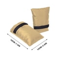 thumbnail image 2 of Herrnalise 7.5"x 5.1" Outdoor Faucet Covers Insulated Protector for Winter Cold Weather Outside Pipes Cover Insulation Freeze Protection from Freezing Spigot Faucet Socks, 2 of 8