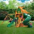 Gorilla Playsets Mountaineer Treehouse Wooden Swing Set with Fort Add