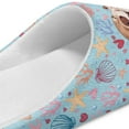 thumbnail image 6 of POLERO Kawaii Otters Print Indoor Slippers for Women Lightweight House Bedroom Closed Toe Warm Slipper Shoes Trendy Gift Slippers, Size 10.5-11.5, 6 of 7