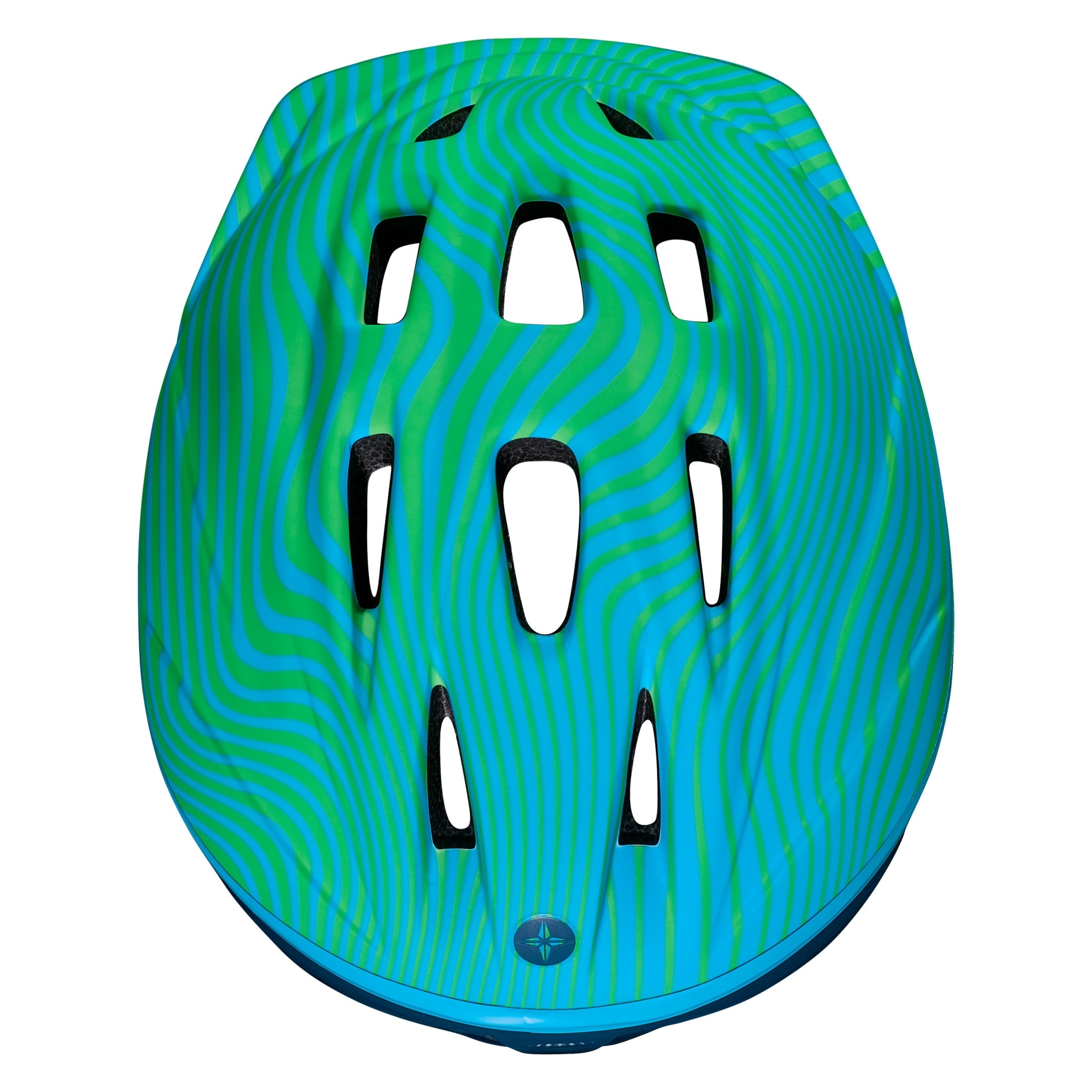 Schwinn Classic Toddler Bicycle Helmet, Ages 3 - 5, Blue and Green