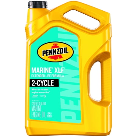 (3 Pack) Pennzoil Marine XLF Synthetic Blend Engine Oil, 1