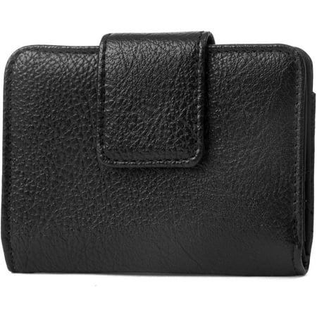 Women's MicroTwofold Pebble Clutch Wallet