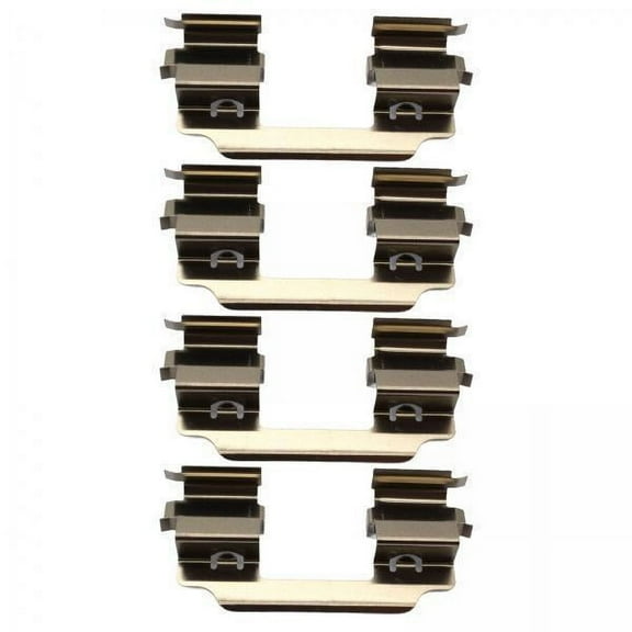 lacooooppia 2x4Pcs Anti Rattle Clips for Automotive Front Brake Pad Shims