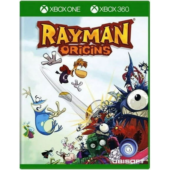 NEW Rayman Origins - Microsoft Xbox One / 360 [2D Sidescrolling Platformer Game]