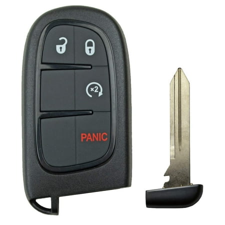 QualityKeylessPlus Aftermarket Compatible Replacement Keyless Entry Remote Fob for Jeep 68105078AG /