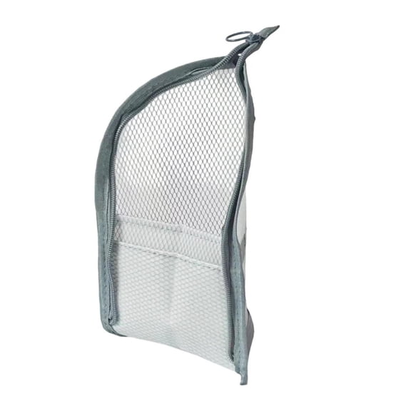 EVA Travel Toiletry Bag, Portable Lightweight Hanging Cosmetic Organizer for Toothbrush and Toiletries, Gray