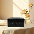 thumbnail image 2 of Small Safe Box For Money With Combination Lock Portable Metal Money Organizer With Removable Tray Lockable Storage Box For Cash, 2 of 6