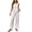 White, variant on 2 Piece Sets for Women Dressy Plus Two Piece Sets Plus Size Women'S Spring/Summer Round Neck Loose Short-Sleeved Sequined Broad-Leg Pantsuit my reorder list