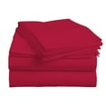 thumbnail image 5 of 100% Egyptian Cotton 4 Pcs Sheet Set Solid 15 inches (Hot Pink,Cal-King), 5 of 6
