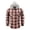 Q7-Red, variant on Havenx Flannel Plaid Hoodie Shirt for Men Long Sleeve Button Down Hooded Shirts with Chest Pockets Drawstring Hoodies Stylish Lightweight Fall Winter Loose Fit Clothes