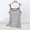 Black, variant on Womens Camisoles Spaghetti Strap Tank Top Striped Modal Crew Neck Undershirt Loose Fit Lightweight Casual Shirts Summer Gray