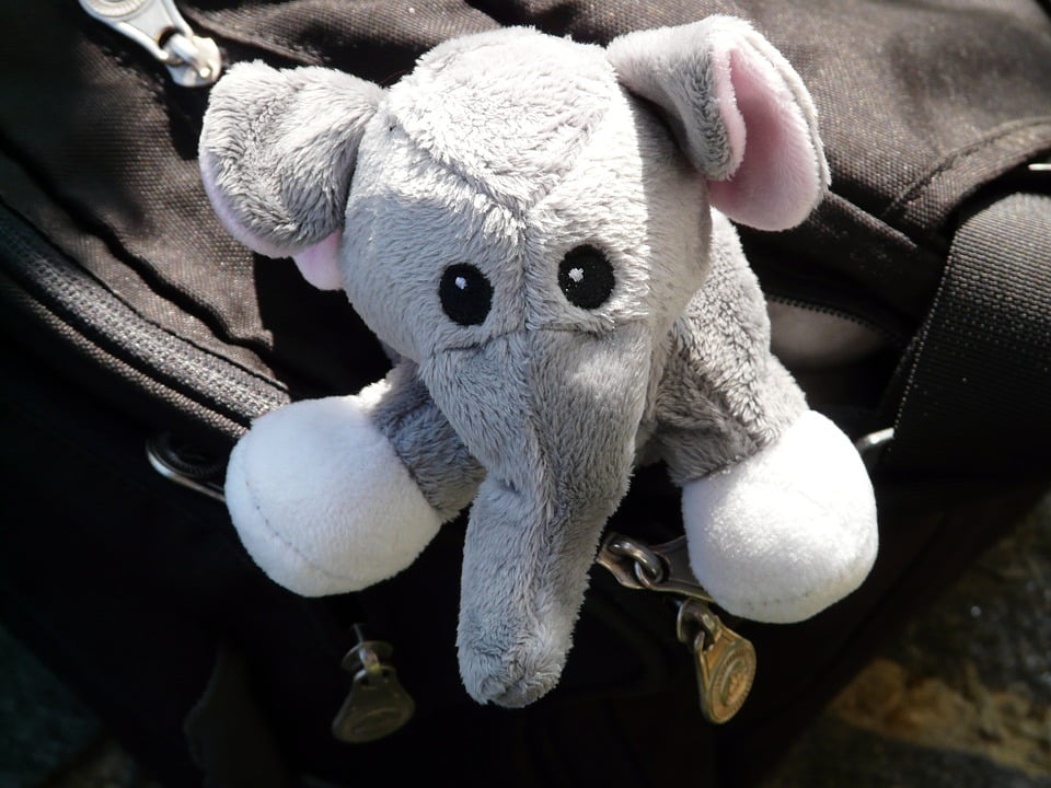 elephant teddy bear