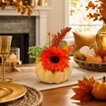 thumbnail image 6 of Thanksgiving Decorations for Home, Artificial Pumpkin Floral Pick Dahlia Pinecone, Thanksgiving Decorations Indoor, Fall Artificial flowers Decorative, 6 of 7