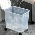 thumbnail image 3 of Food Storage Container, Rice Container Space Saving Airtight 30kg Capacity Sturdy  for Home, 3 of 7