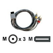 ezGear ezGold Audio/Video Cable for Wii