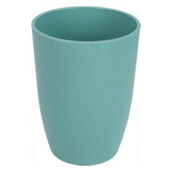 Namzi -a [set of 4] Wheat Straw Cups Plastic Cups Reusable Unbreakable Drinking Cups Water Glasses For Kitchen, Camping, Party (Green)