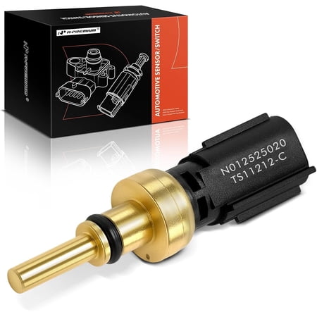 A-Premium Engine Coolant Temperature Sensor [2 Pins] Compatible with Toyota Camry, Corolla, Prius, Prius AWD-e, Tacoma, Highlander, Sienna, Avalon & Lexus RX350, RX450h, GS350, GS450h, LC500, LC500h