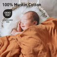 thumbnail image 2 of Mantas de muselina LYRICHOM BABY 100% algodón orgánico, 2 of 7