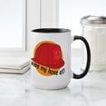 thumbnail image 4 of CafePress - Where My Hose At Large Mug - 15 oz Ceramic Large White Novelty Mug, 4 of 4