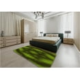 thumbnail image 5 of Ahgly Company Machine Washable Indoor Rectangle Transitional Dark Forest Green Area Rugs, 7' x 9', 5 of 7