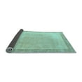 thumbnail image 2 of Ahgly Company Indoor Rectangle Solid Light Blue Modern Area Rugs, 7' x 10', 2 of 4