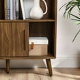 thumbnail image 4 of Transmit Bookcase with Sliding Doors in Walnut, 4 of 9