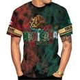 thumbnail image 2 of Custom Mexico Shirts Personalized Name Mexican 3D Flag Shirt for Men Women Aztec Unisex Short Sleeves US Eagle Pride Camisas (Polyester, Q1) (Sweatshirt, 3XL), 2 of 8