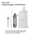 thumbnail image 4 of Outdoor Water Filter Straw Water Filtration System Emergency Water Drinking Purifier Travel Camping Survival Tools, 4 of 5