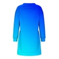 thumbnail image 5 of hotojiny Sweatshirt Dress for Women Crew Neck Casual Long Sleeve Tunic Dresses Fall Fashion Pullover Dress, 5 of 6
