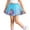 Light Blue, variant on oqasdz Toddler Kids Baby Girls Dancing Princess Skirt Flowers Prints Mesh Ballet Tutu Skirts, Size 5-8 Years