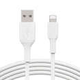 thumbnail image 2 of Cable Lightning Para iPhone Y iPad Color Blanco De 3m Belkin blanco Belkin NA, 2 of 5