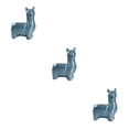 thumbnail image 2 of Youkk Ceramic Flower Pot - For Small Spaces Indoor And Outdoor Succulent Planter Pots Animal Shape Pots Crooked Head blue 3Set, 2 of 6