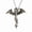 Silver-Green, variant on Vintage Glow In The Dark Chain Shellhard Luminous Sword Dragon Pendant Necklace Mens Punk Jewelry Accessories