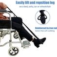 thumbnail image 2 of ORUYROP Leg Lifter for After Knee Surgery Hip Replacement Recovery Kit Foot Lifter Medical Lift Strap Rigid Thigh Lifting Strap Portable Physical Therapy Aids Mobility for Seniors Leg Loop Li, 2 of 5
