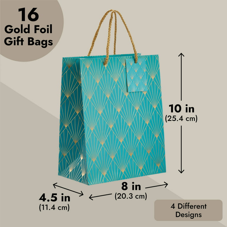 Vivid Gift Wrap - Gold Crush Luxury Gift Bags Small