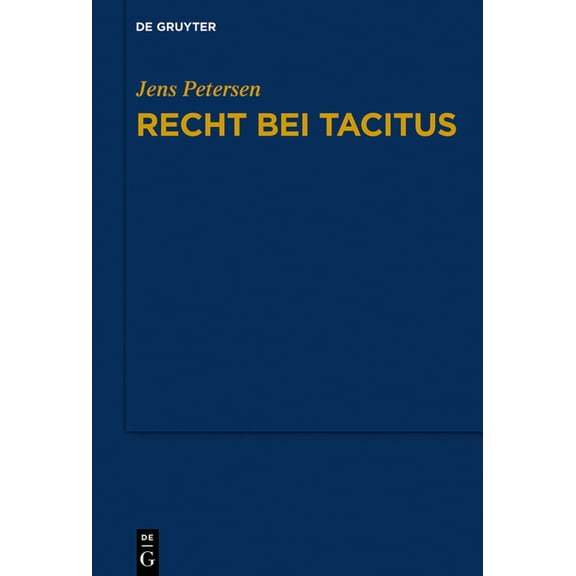 Recht bei Tacitus, (Hardcover)