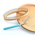thumbnail image 2 of Kearding Tejer telar artesanía DIY herramientas de tejer para calcetín bufanda sombrero tejedor hogar costura tejer herramienta accesorio Conjuntos de muebles de dormitorio Kearding HA022229-00, 2 of 6