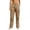 Khaki, variant on cocolona Womens Solid Color Casual Tactical Pants Elastic Waist Straight Outdoor Hiking Cargo Pants with Pockets