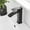 Matte Black, variant on ANGELES HOME Waterfall Bathroom Sink Faucet Vessel Sink Faucet, Single Handle Bathroom Faucet 1 Hole Bowl Lavatory Vanity Faucet, Brushed Nickel