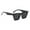 Black, variant on New Classic Men Women Mirrored Sunglasses Outdoor Eyewear Glasses UV400 Black