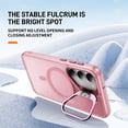 thumbnail image 7 of Case for Samsung Galaxy S24 6.2 inch 2024 (SM-S921U, SM-S921U1), Compatible with Magsafe built-in Kickstand, Pink, 7 of 7
