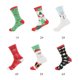 thumbnail image 4 of Calcetines navideños de algodón Santa Snowman Snowflake Sock para hombres y mujeres, 4 of 8