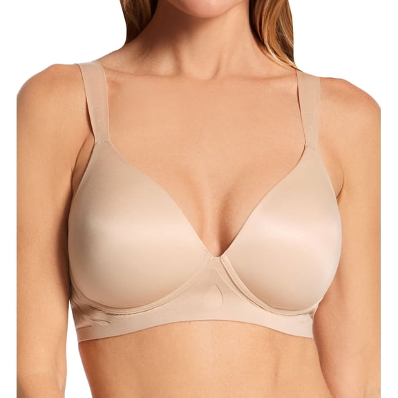 Women's Bali DF3462 Ultimate Wire Free Support Bra (Almond 3X)