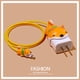 thumbnail image 2 of Nuevo [Juego De 3 Piezas] De Dibujos Animados Adecuado Para Apple 12 13 Cargador De Teléfono Móvil Funda Protectora Enrollador 18/20w 5W Cabeza De Carga, 2 of 4