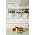 InHome Cambridge Brick Peel And Stick Ritrama Wallpaper, 198in by 20.5