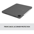thumbnail image 5 of Logitech 12.9" Hard Tablet Case with Kickstand, Oxford Gray, 5 of 7