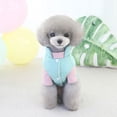 thumbnail image 4 of kladzum Dog Clothes Dog Three-Color Traction Cotton vests Teddy Hiromi Cute Pet Dog Clothes and Costumes, 4 of 5