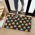 thumbnail image 2 of Music Bulldog Door Rugs,Washable Non Slip Door Mats Indoor,Decorative Door Mats,Entry Mat Indoor for Entrance,Bedroom,Kitchen,Bathroom,16"x24", 2 of 6
