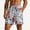 Blue C, variant on Enjoytime Shorts Men Summer Lightweight Swimwear Print Elastic Waist Drawstring Breathable Beach Shorts