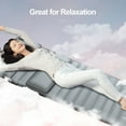 thumbnail image 4 of 3 In 1 Massage Mat with Heat 9 Modes Adjustable Heating Pad for Sitting Sleeping Lying Electric Mat Massage Mattress Pad Full Body Massager Cushion Neck Back Waist Legs Pain, 4 of 7